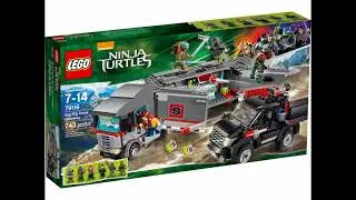 Todos Los Sets De Lego Ninja Turles 2013-2014