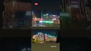 Cyber City 🌆 Gudgaon 🤩 | DLF Tower #travel #tower #trending #anime #phonkmusic #music
