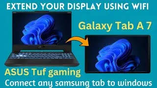 How to Use a Samsung Tablet as a Wireless Monitor for Your PC | Yogi ji Tablet OP ️&zwj;️&zwj;🔥