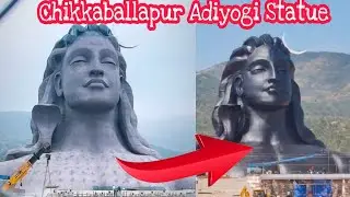 Adiyogi statue / ಆದಿಯೋಗಿ/Chikkaballapur/Isha foundation/ Sadgur/Isha yogi /motovlogs sculpture