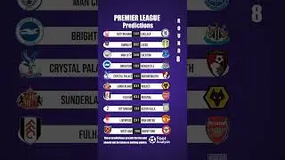 Premier League Round 8 Predictions ⚽🔥 | Who Takes the Lead This Week?