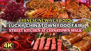 Chinese New Year 2026 Food Fair Street Kitchen sa Lucky Chinatown Mall