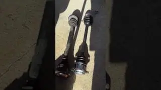 2005 VW Passat 1.8t passenger axle replacement tips