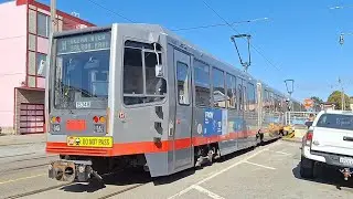 Future Preserved Train! SF MUNI Breda LRV3 #1534 on M Ocean View
