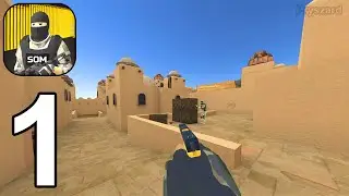 SOM: StrikeOut Multiplayer - Gameplay Walkthrough Part 1 Training With Bots Classic & Gun Game