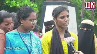 D.Ed Students Continues Agitation In Rain For SGT || ICON INDIA