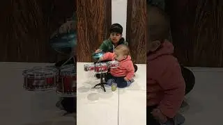 Nitai Playing Drum Set #viral #shots #india #drums