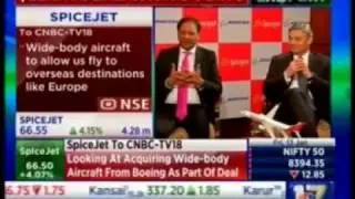 CNBC Report - SpiceJet CMD Ajay Singh and Boeing Vice Chairman Ray Conner talk on SpiceJet&rsquo;s deal