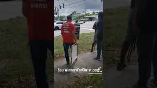 Soul Winners For Christ  #westpalmbeachflorida #evangelism #florida #youtubeshorts  #short