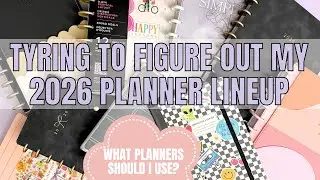 Planners I Am Considering for 2026 | Trying to Figure Out My New Planner Lineup