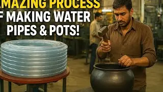 ⚙️ Hands of Hard Work &mdash; Watch Water Pipes and Pots Being Created Together