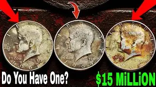 Самые ценные монеты номиналом полдоллара с Кеннеди в обращении! Самые ценные американские монеты