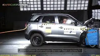 Toyota Urban Cruiser achieves four stars for adult and three for child occupant protection