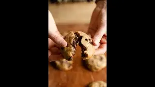 The BEST EVER Vegan Chocolate Chip Cookies #shorts