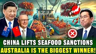 Japan is Envious! China lifts sanctions on seafood, Australia gains $12 billion market!