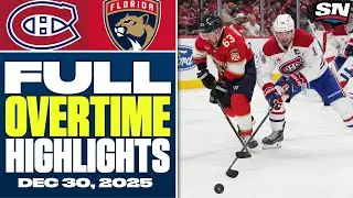 Montreal Canadiens vs. Florida Panthers | FULL Overtime Highlights - December 30, 2025
