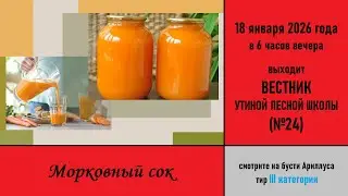 Морковный сок
