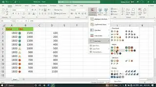 How to use Icon Sets in Excel&rsquo;s Conditional Formatting/#V18