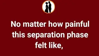 DM to DF - 😩 No matter how painful this separation phase felt like, 🤔 dm to df today #dmdf