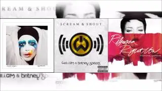 Scream & Applause Right Now - Rihanna, Lady Gaga, will.i.am
