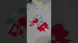 DIY cute paper craft 😍👀#giftideas #papaercraft # Aesthetic_idol🔥😍