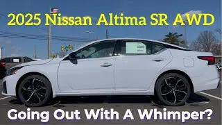 2025 Nissan Altima SR: The Altima Could Be A Great Sleeper Sedan!