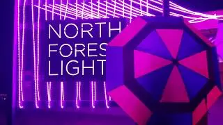 The North Forest Lights at Crystal Bridges