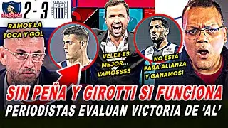 PERIODISTAS EXIGEN a GUEDE NO PONER a PEÑA NI GIROTI PARA GANAR / ALIANZA LIMA 3 vs COLO COLO 2