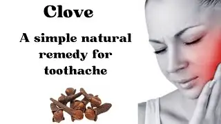 No More Toothache Pain:  Instant Relief with Clove's Remedy.