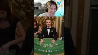 XQC TROLLS BLACKJACK DEALER 😂