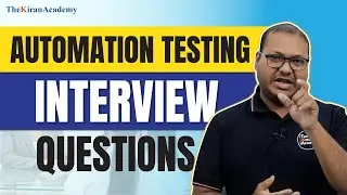 TOP Automation Testing Interview Questions Answered! | Software Testing | Hindi
