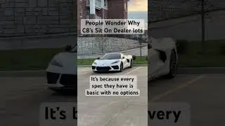 I don&rsquo;t want a 1LT with no options #cars #corvette #c8 #cartok #sportscar #foryou #therealphillips