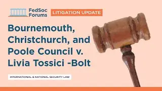 Litigation Update: Bournemouth, Christchurch, and Poole Council v. Livia Tossici -Bolt