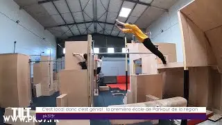 La première Salle de Parkour de la région / TV Tours