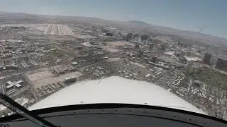 Landing a Cirrus SR22 at Las Vegas International