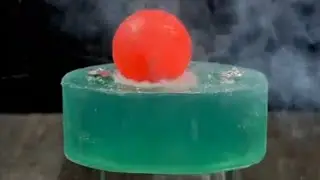 1000&deg;C Red Hot Metal Ball VS Pear Soaps 🧼  experiment  asmrsounds satisfying