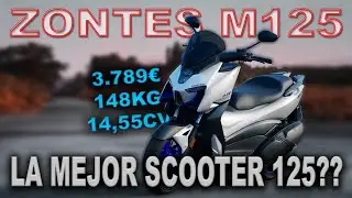 PRUEBA ZONTES M125 !!! LA MEJOR SCOOTER 125CC ??? CON PROS CONTRAS Y OPINIONES + AMV SEGUROS