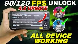 Unlock 120 FPS In BGMI & PUBG 4.2 | Unlocks120 FPS Without [ ROOT Method ] | 120 FPS GFXTool 4.2 