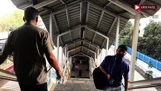RAM MANDIR STATION MUMBAI, MRINALTAI FLYOVER, MUMBAI RAILWAY STATION, MUMBAI, LOCAL TRAIN,