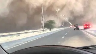 Driving into a Sandstorm of Epic Proportions: Kuwait 2011