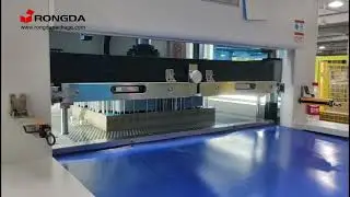 RONGDA Automatic stripping and blanking machine #paperbox #paperpackagingbusiness #box