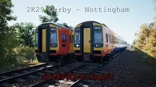 Train Sim World 5 | 2K29 | Class 158 Derby - Nottingham | East Midlands Railway