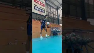 Gaya Jump Serve Boy Arnez Outside Hittet LaVani dan Indonesia #volleyball
