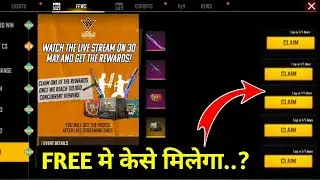 PCV Reward Event Free Fire | Live Views Milestone FFWS Event ||