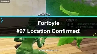 Fortnite Season 9 - How to Find Fortbyte #97 Location