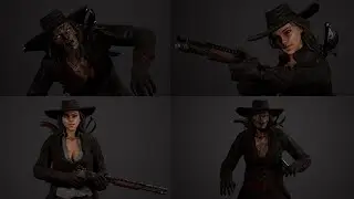 Western Gothic Zombie
