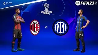 FIFA 23 - AC Milan vs Inter - UEFA Champions League 22/23 Semi Final | PS5&trade; Gameplay [4K60]