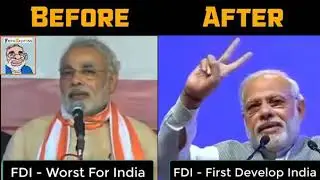 U turn of Modi on FDI