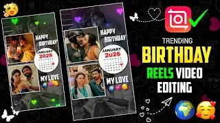 Girlfriend Calendar Effect Birthday Reels Video Editing in inshot Tamil 2026 | Birthday VideoEditing