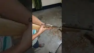 Homemade 22lr single shot gun for Target practice #22lr #22lrgun #homemadegun #22homemadegun #gun